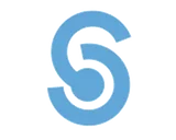 Solaris Logo, ein S aus 2 Teilen mit einem Punkt in der Mitte